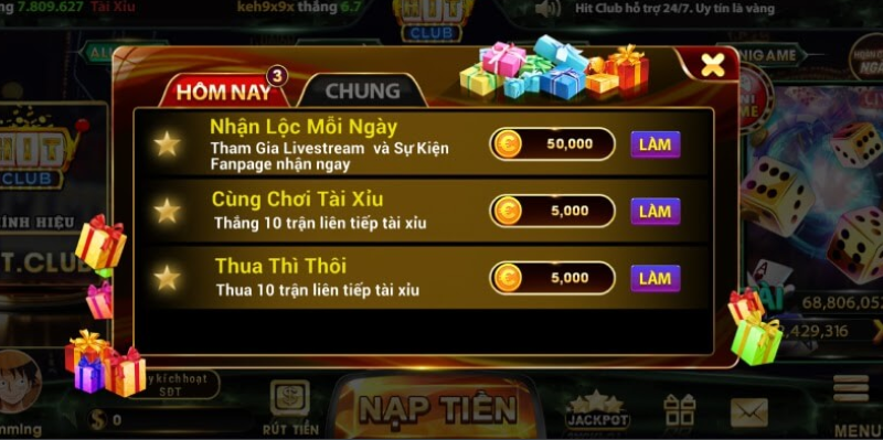 khuyen mai moi nhat tai hit club