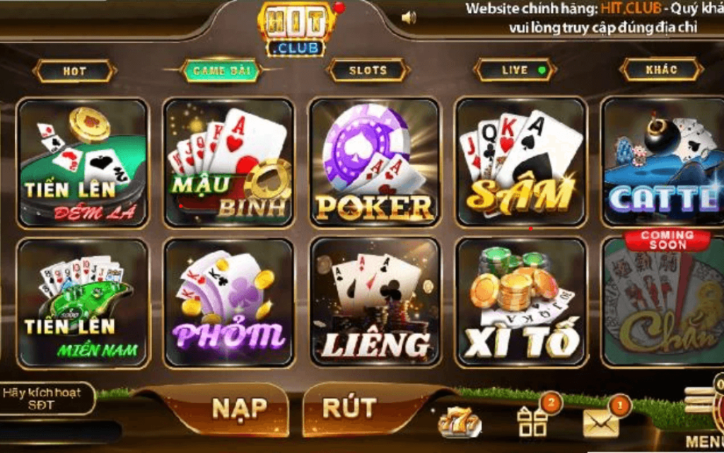 Bộ phận chăm sóc khách hàng của Game bài tại Hitclub